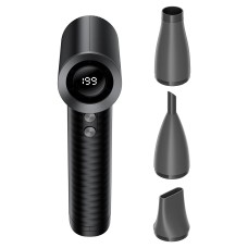 Турбо вентилятор ACEFAST YF4 powerful handheld fan with digital display Black