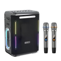 Портативна колонка Bluetooth Xdobo Party 1981 IPX5 BT5.3 TWS 300W Black