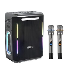 Портативна колонка Bluetooth Xdobo Party 1981 IPX5 BT5.3 TWS 300W Black