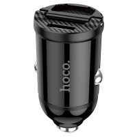 Автомобільний зарядний пристрій Hoco NZ2 Link Car Charger 30W Black