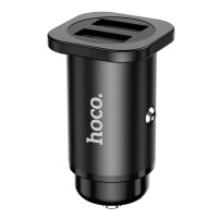 Автомобільний зарядний пристрій HOCO NZ4 Wise road 24W Black