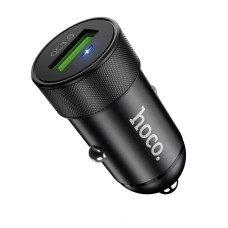 Автомобільний зарядний пристрій Hoco Z32 QC 3.0A 18W Black