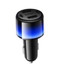 Автомобільний зарядний пристрій HOCO Z69 Vivido car charger 24W Black