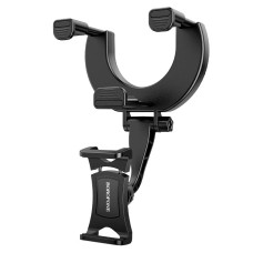 Автомобільний тримач Borofone BH49 Rearview mirror Black
