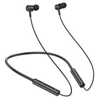 Бездротові Bluetooth навушники HOCO ES69 Platinum neck-mounted earphones BT 5.3 Black