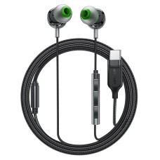 Дротові навушники ACEFAST L5 in-ear wired earphones with mic Type-C Black