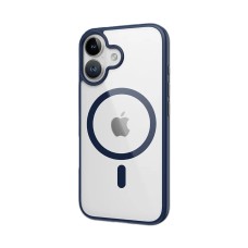 Чохол Rock Guard Clear with MagSafe для iPhone 16 Blue