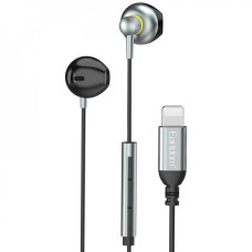 Дротові навушники Earldom ET-E67 with mic Lightning Grey