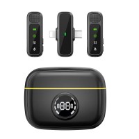 Бездротовий мікрофон для телефону Wiwu Wi-WM003 Type-C - Lightning  з кейсом заряджання