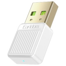 Аудіо ресивер Bluetooth для музики Earldom ET-BR09 Audio Receiver White