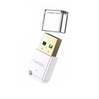 Аудіо ресивер Bluetooth для музики Earldom ET-BR08 Audio Receiver White