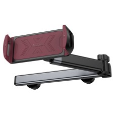 Автомобільний тримач на підголівник Hoco H69 Gamble telescopic tablet car holder (rear pillow) 4.5-13" Black