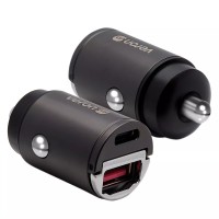 Автомобільний зарядний пристрій Veron CC-345 45W Black