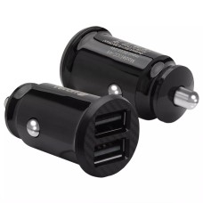 Автомобільний зарядний пристрій Veron CC-48 4.8A Black