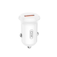 Автомобільний зарядний пристрій XO CC68 Mini Smart Single 18W White