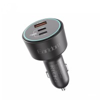 Автомобільний зарядний пристрій Earldom ES-CC35 200W Black