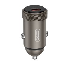 Автомобільний зарядний пристрій XO CC70 Mini metal Single 30W Black