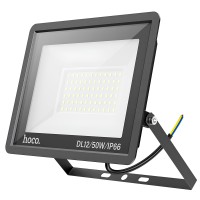 Лампа зовнішня HOCO DL12 Ultra thin outdoor LED flood light 50W IP66 Black
