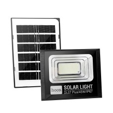 Лампа зовнішня HOCO DL07 Plus Outdoor solar energy garden light 45W IP67 Black