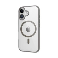 Чохол Rock Guard Clear with MagSafe для iPhone 16 Grey