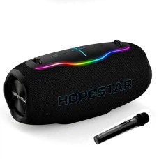 Портативна колонка Bluetooth Hopestar H86 з мікрофоном 180W Black