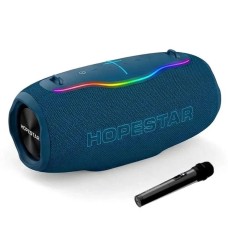 Портативна колонка Bluetooth Hopestar H86 з мікрофоном 180W Blue