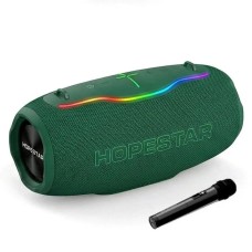 Портативна колонка Bluetooth Hopestar H86 з мікрофоном 180W Green