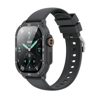 Смарт-годинник (Smart Watch) XO J12 AMOLED Screen Smart Sports Talking Watch Black