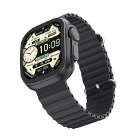 Смарт-годинник (Smart Watch) XO M11 Ultra Curved Screen 9th Generation Wireless Charging Smart Talking Watch Black
