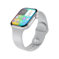 Смарт-годинник XO W10 Pro AMOLED Screen 10 Generation Wireless Charging Smart Talking Watch Silver