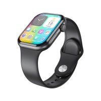 Смарт-годинник XO W10 Pro AMOLED Screen 10 Generation Wireless Charging Smart Talking Watch Black