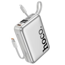 Повербанк портативний акумулятор Power Bank Hoco Q39 Eminente 22.5W 20000 mAh Silver