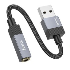 Перехідник Hoco UPA32D USB / Jack 3.5 Black