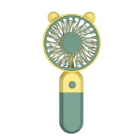 Портативний міні вентилятор CH Y-19 green/yellow