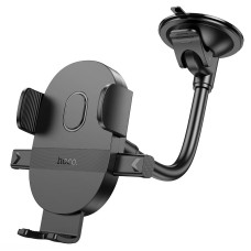 Автомобільний тримач Hoco H20 Mighty one-button car holder (windshield) Black