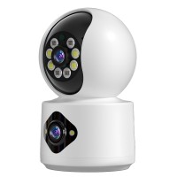 Камера відеоспостереження XO CR07 EU Supreme Pixel Dual Camera 2.4G WS WiFi + BT White