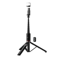 Монопод-трипод HOCO K34 Spring live broadcast holder with fill light 1.36m Black