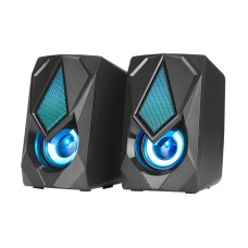 Комп'ютерна колонка XTRIKE ME SK-402 Wired Speaker RGB 6W Black