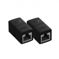 Конектор RJ45 Baseus AirJoy Series Network Cable Connector 2шт Black (B00131100111-00)