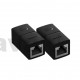 Конектор RJ45 Baseus AirJoy Series Network Cable Connector 2шт Black (B00131100111-00)