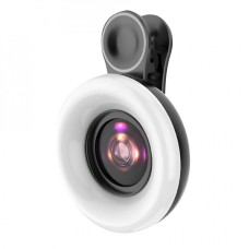 Накамерне відеосвітло CH LQ-190 d65mm 2800-6500K Black