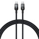 Кабель Baseus Discolor Series Fast Charging Cable Type-C to Type-C 100W 5A 1m Black P10374902111-00