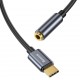 Перехідник BASEUS L54 Type-C Male to 3.5 mm Grey (CATL54-0G)