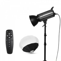 Лампа відеосвітло комплект Soft Box прожектор штатив LED CH VL2 150W 5600K