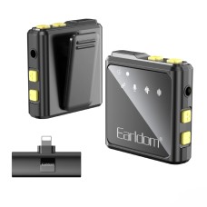 Бездротовий мікрофон для телефону Earldom ET-MC9L Lightning 2 мікрофона