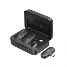 Бездротовий мікрофон XO MKF09A Type-C 2 мікрофона Black