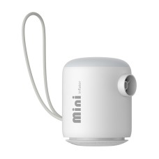 Портативний акумуляторний компресор насос Baseus Pocketgo Portable Air Pump Stellar 1600 mAh White (C11157700221-00)
