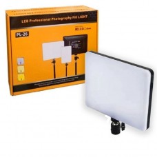 Світлодіодна прямокутна лампа відеосвітло LED PL-26 23х16 cm 240 Lights 2700K-6500K Remote USB Control