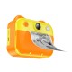 Фотоапарат дитячий з друком HOCO DV204 Dual-camera children printing camera 2.4" HD screen Yellow