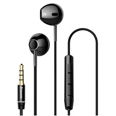 Дротові навушники BASEUS H06 Enock lateral in-ear with mic Black NGH06-C01
